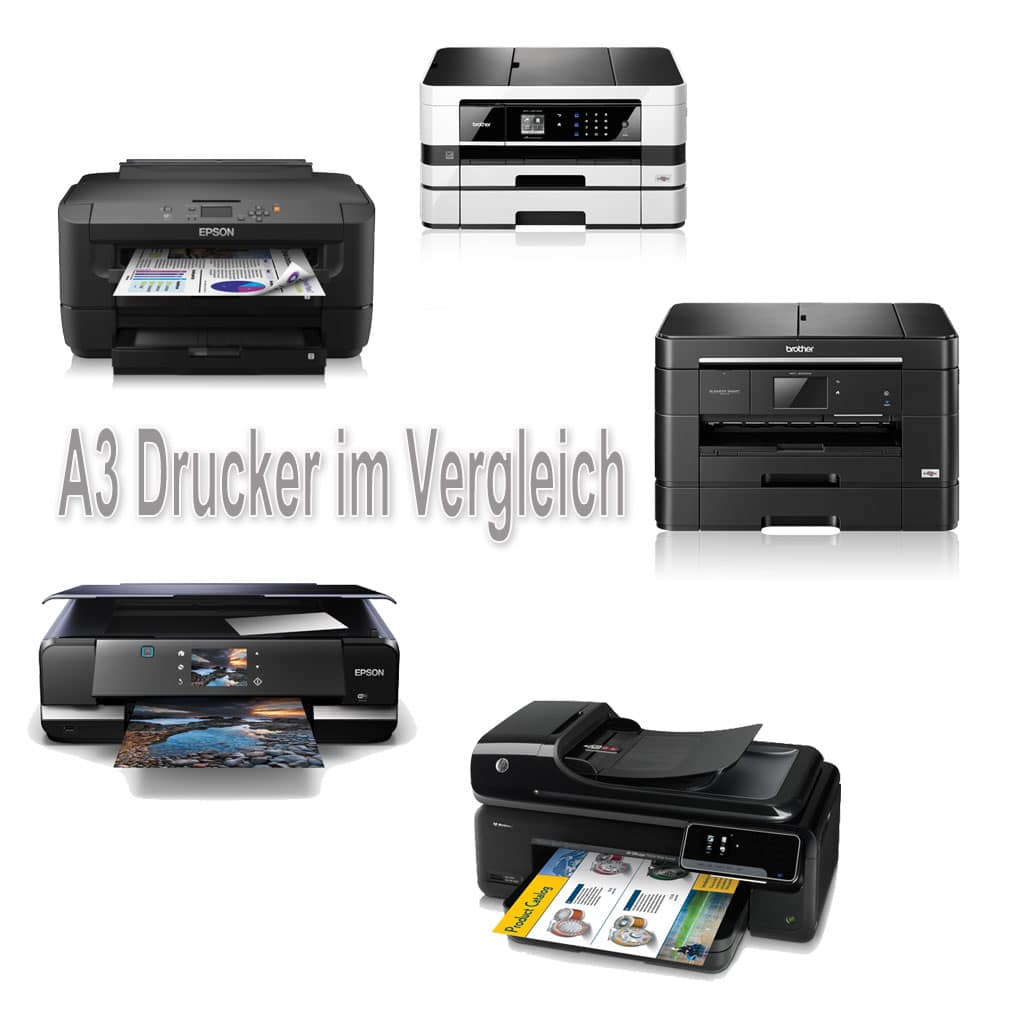 A3 Drucker im Vergleich