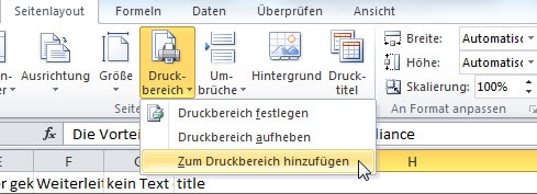 Druckbereich Festlegen Tipps Und Hilfe Bei Excel Word Und Co Tintencenter Blog