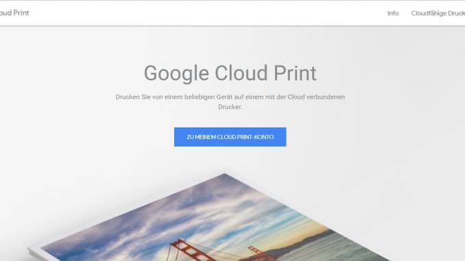 Mit Google Cloud Print sicher und schnell von aus drucken › TintenCenter Blog