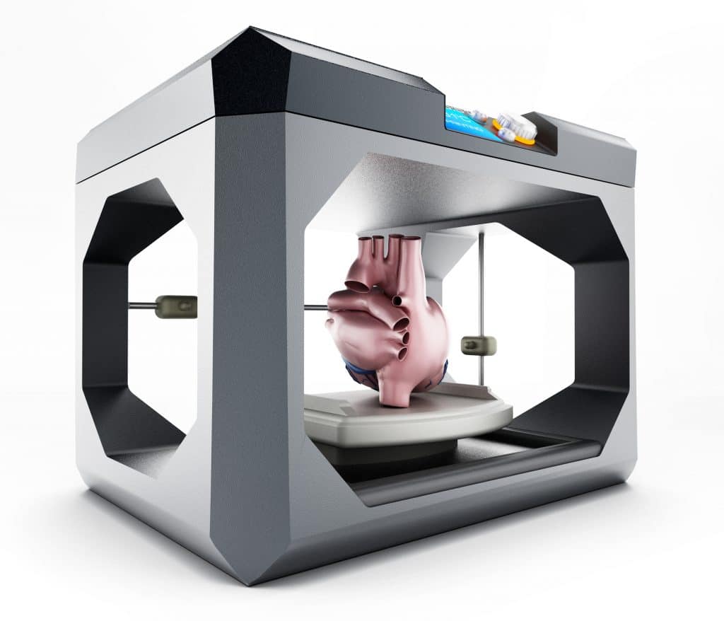 Die Weiterentwicklung der 3D-Drucker-Funktionsweise macht auch vor dem „Druck“ von Organen nicht Halt.