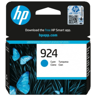 Original HP 4K0U3NE / 924 Druckkopfpatrone cyan