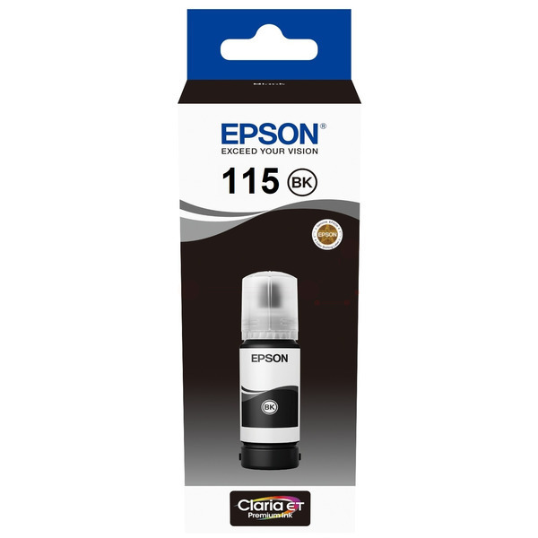 Original Epson C13T07C14A / 115 Tintenpatrone schwarz
