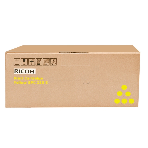 Original Ricoh 406106 / SPC220E Toner gelb