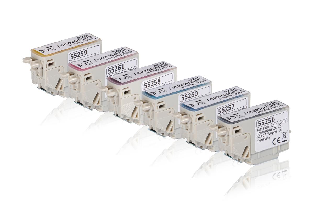Multipack kompatibel zu Epson C13T37984010 / 378XL enthält 1xBK, 1xC, 1xM, 1xY, 1xLC, 1xLM