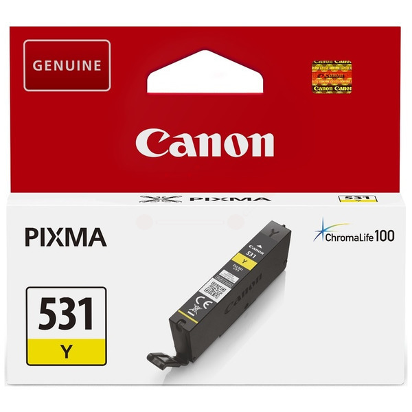 Original Canon 6121C001 / CLI531Y Tintenpatrone gelb