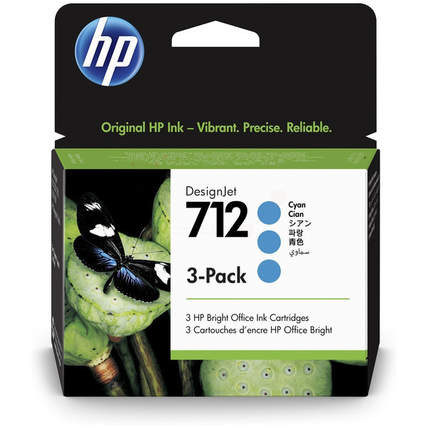 Original HP 3ED77A / 712 Tintenpatrone cyan