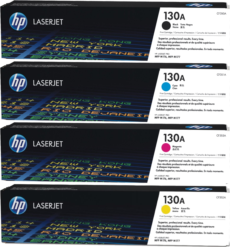 Original HP  CF350 Toner Multipack