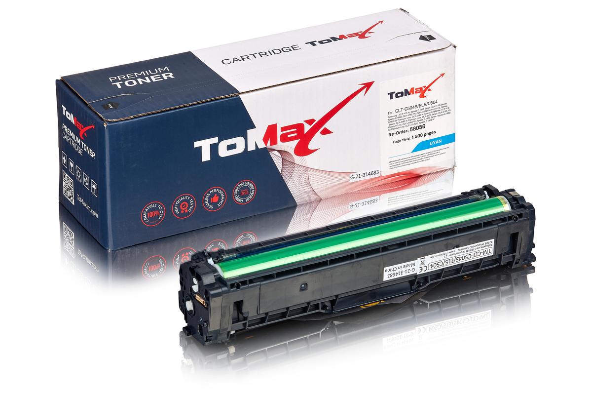 ToMax Premium ersetzt Samsung CLT-C504S/ELS / C504S Toner, cyan