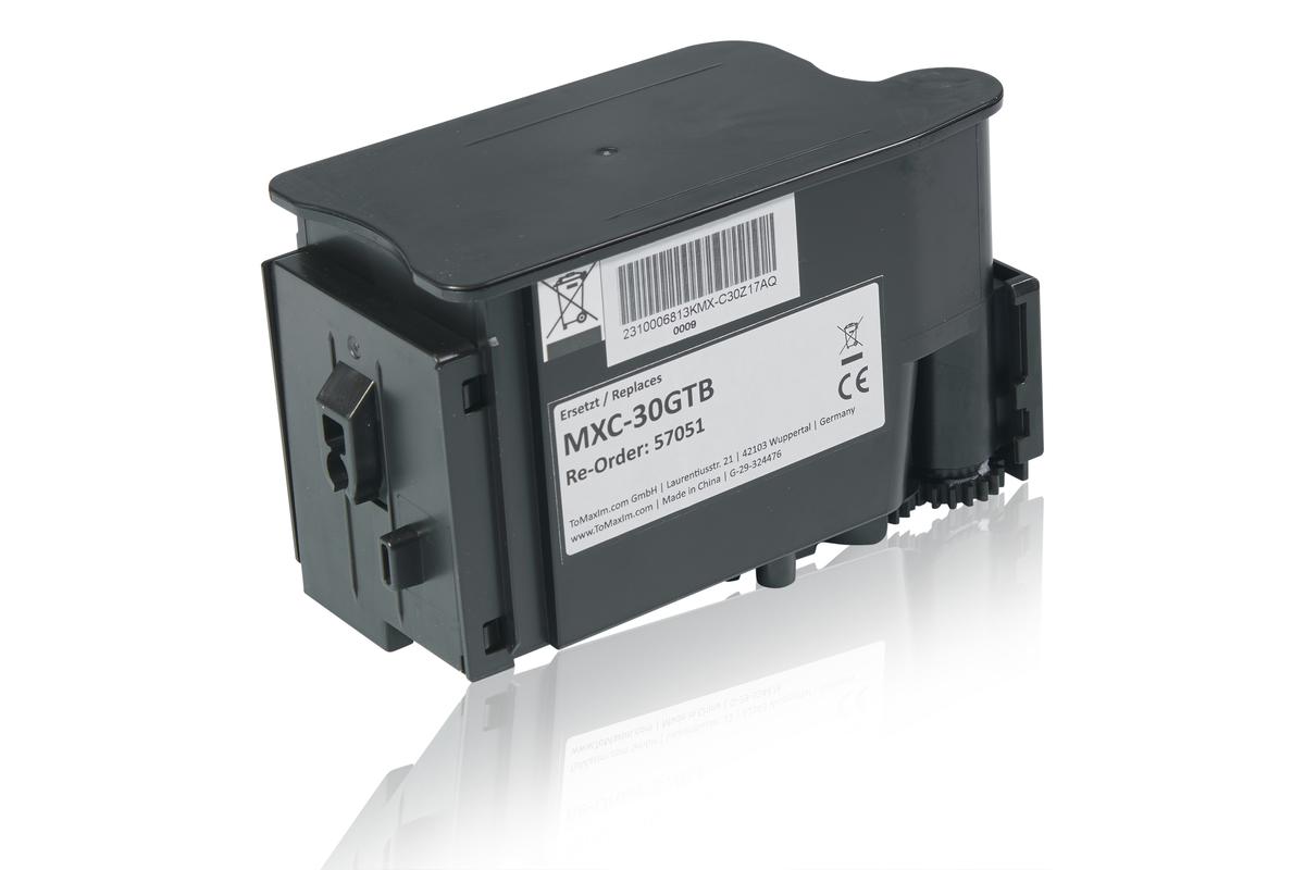 Kompatibel zu Sharp MX-C30GT-B Tonerkartusche, schwarz