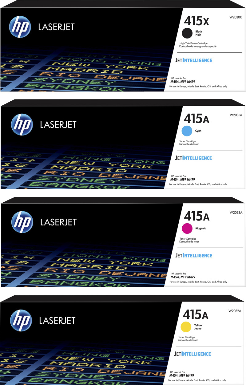 Original HP 415A W2030A Toner Multipack Original HP 415A W2030A Toner Multipack