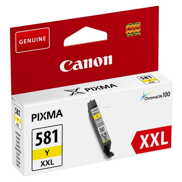 Original Canon 1997C001 / CLI581YXXL Tintenpatrone gelb