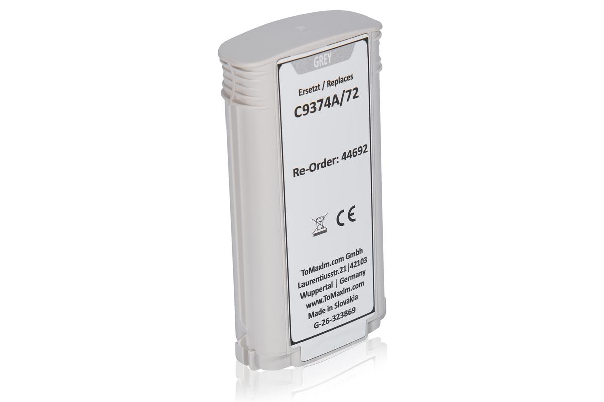 Kompatibel zu HP C9374A / 72 Tintenpatrone, grau