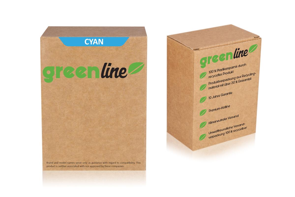 greenline ersetzt HP 3JA27AE 963XL Tintenpatrone, cyan