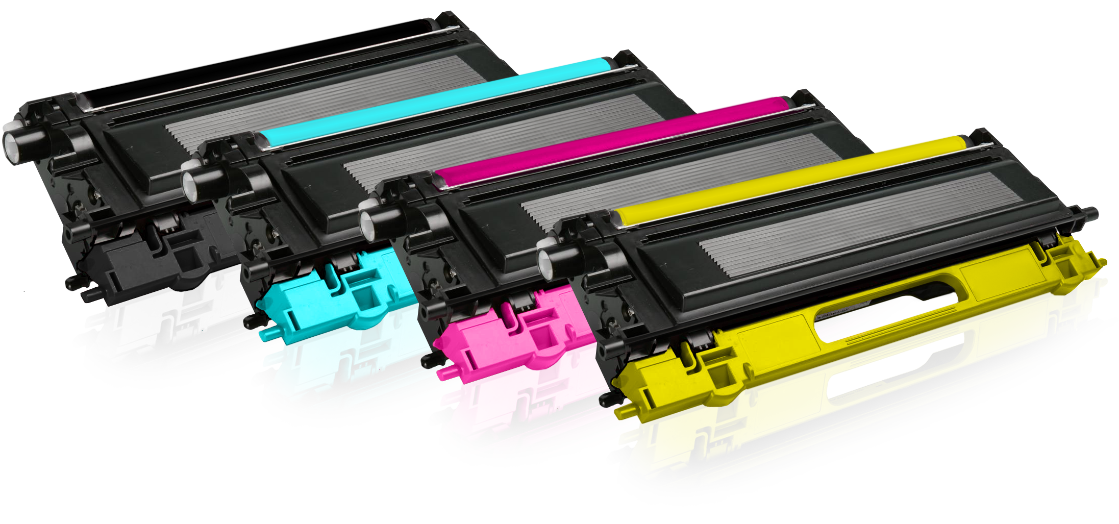 Multipack kompatibel zu HP 641A/C9720A enthält 4x Tonerkartusche