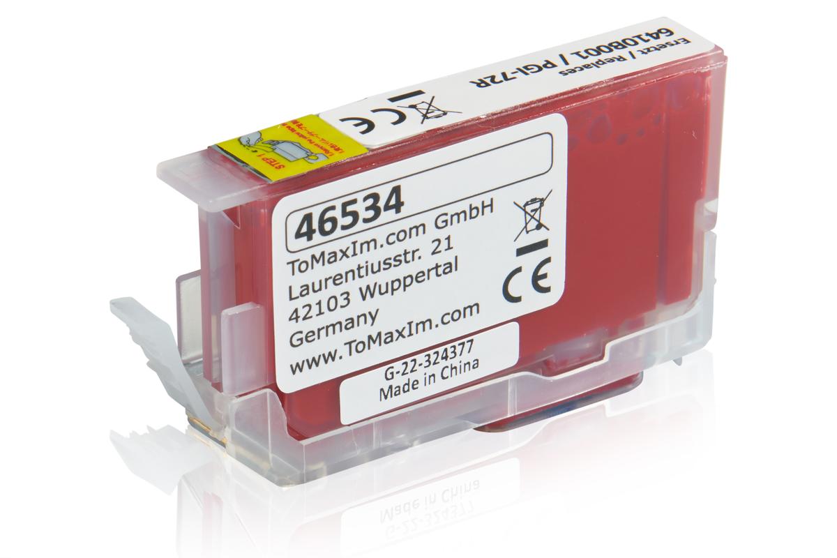Kompatibel zu Canon 6410B001 / PGI-72R Tintenpatrone, rot