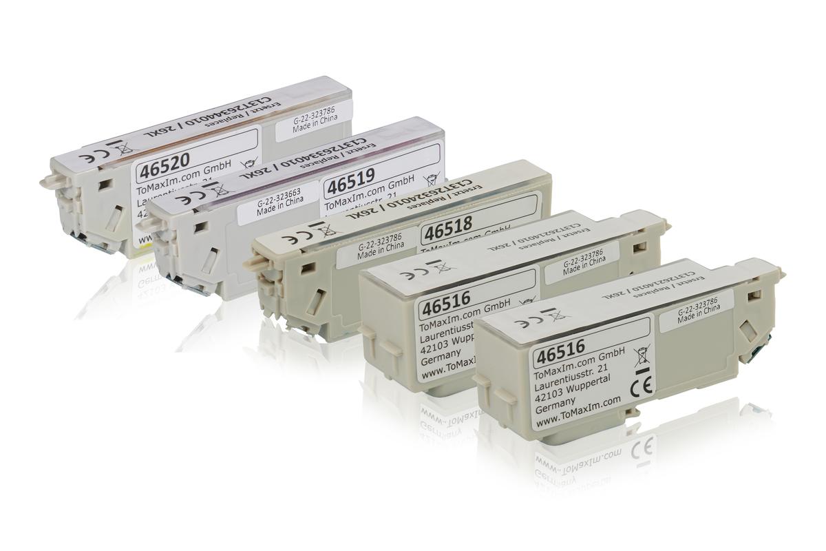 Multipack kompatibel zu Epson C13T26364010 / 26XL XXL enthält 2xBK, 1xC, 1xM, 1xY