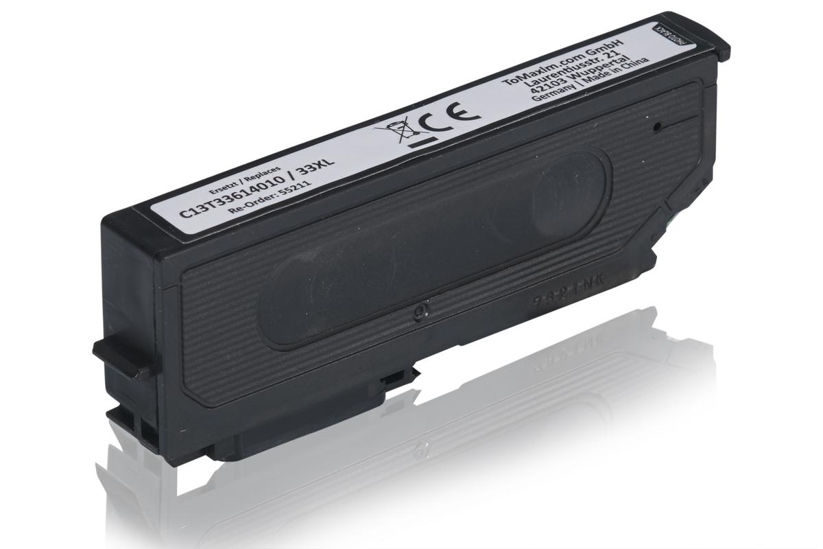 Kompatibel zu Epson C13T33614010 / 33XL Tintenpatrone, foto schwarz