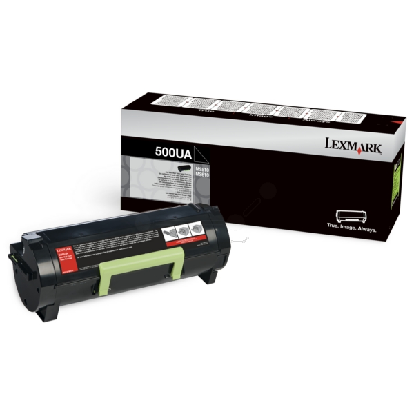 Original Lexmark 50F0UA0 / 500UA Toner schwarz