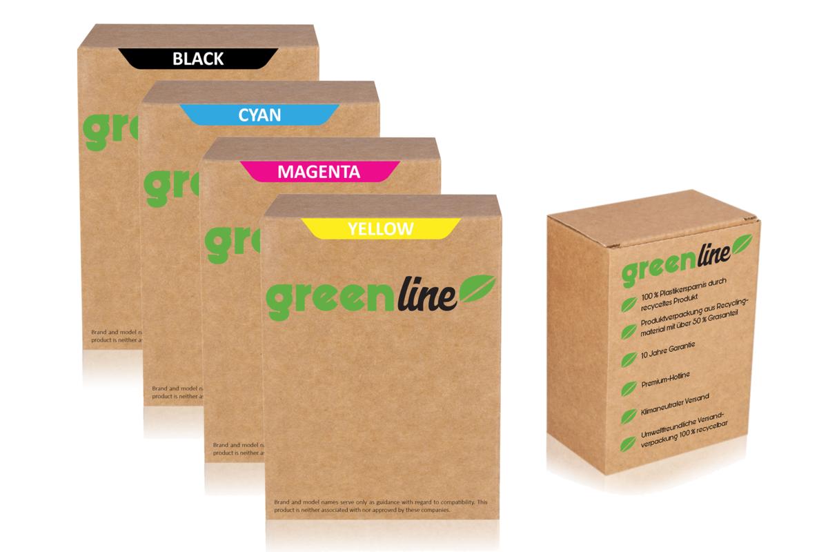 greenline Multipack ersetzt HP 3JA30AE / 963XL enthält 4x Tintenpatrone