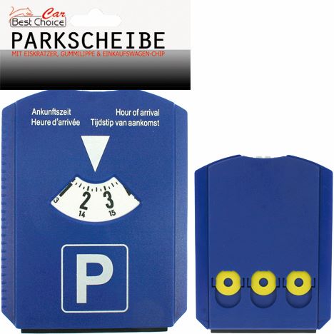 GRATIS - Auto Parkscheibe 15x12cm günstig kaufen