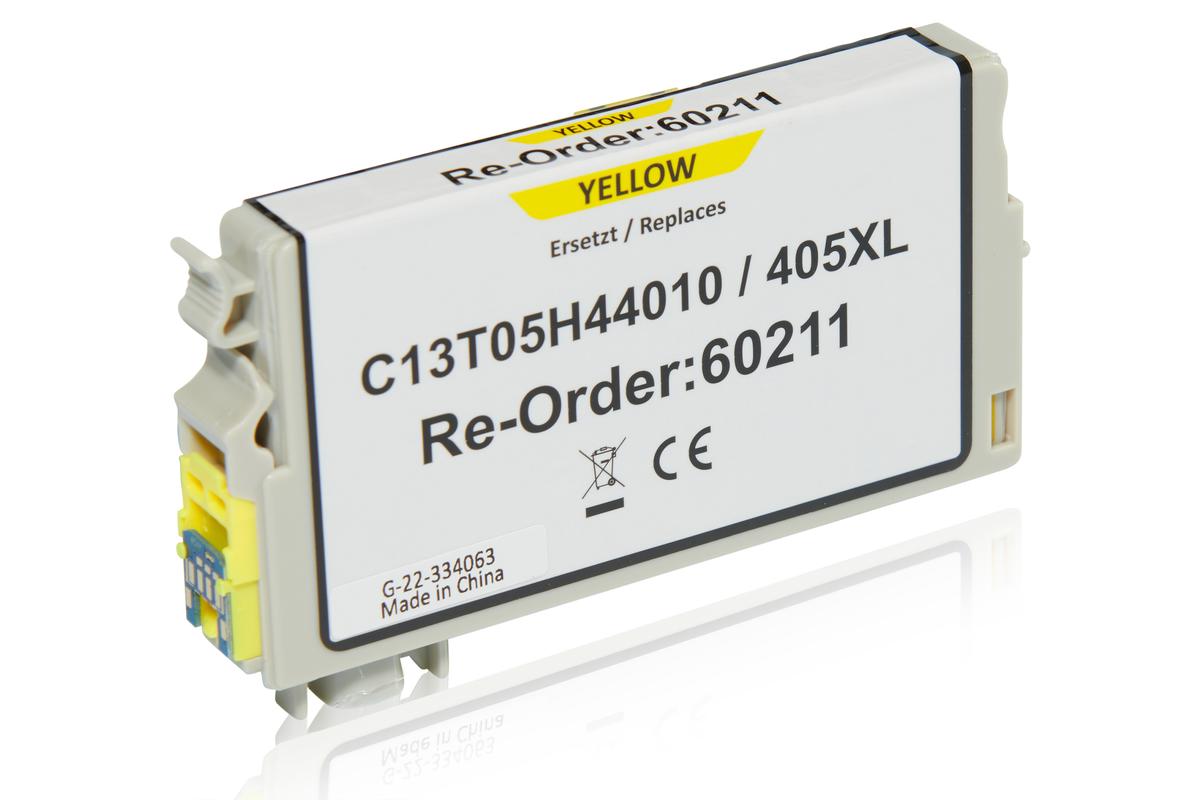 Kompatibel zu Epson C13T05H44010 / 405XL Tintenpatrone, gelb