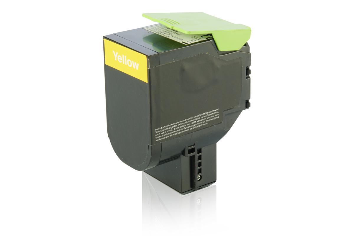 Kompatibel zu Lexmark 70C20Y0 / 702Y Tonerkartusche, gelb