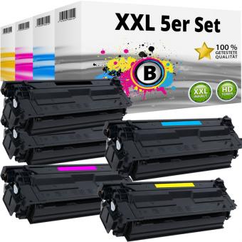 Multipack Kompatibel zu HP 508X / CF360X enthält 5x Toner