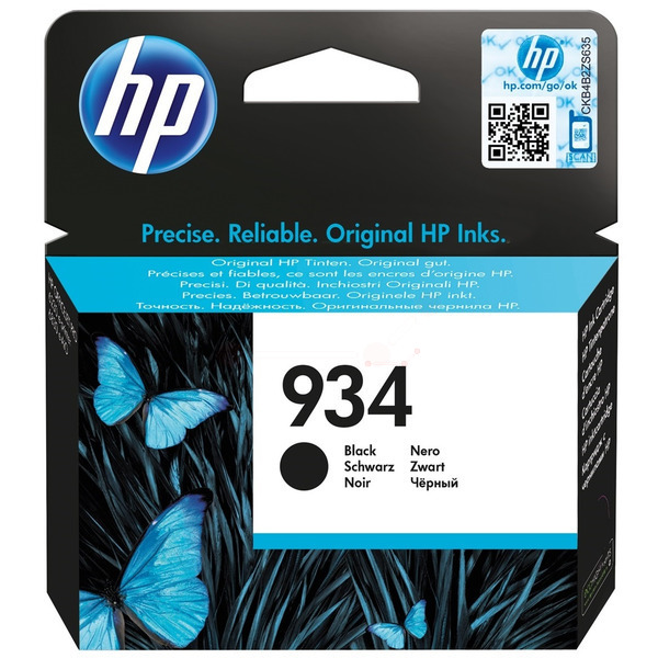 Original HP C2P19AE / 934 Tintenpatrone schwarz