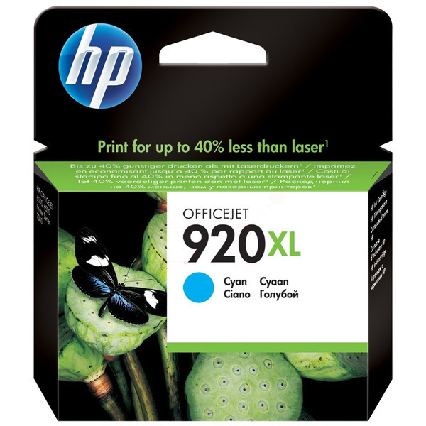 Original HP CD972AE / 920XL Tintenpatrone cyan