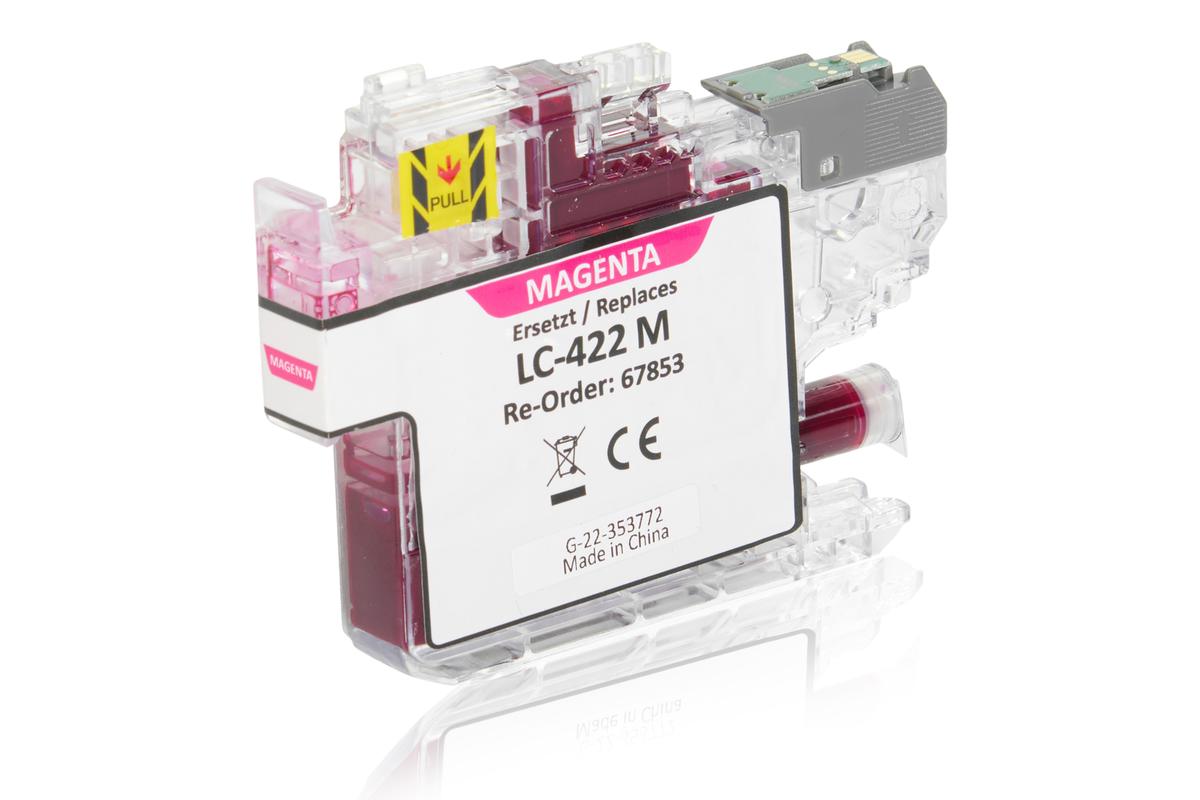 Kompatibel zu Brother LC-422M Tintenpatrone, magenta