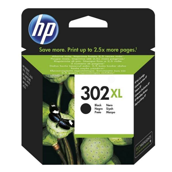 Multipack Kompatibel zu HP 302xl / 302 enthält 3x Tintenptrone
