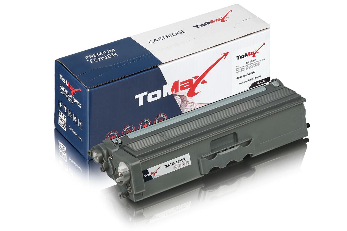 ToMax Premium ersetzt Brother TN-423BK Toner, schwarz