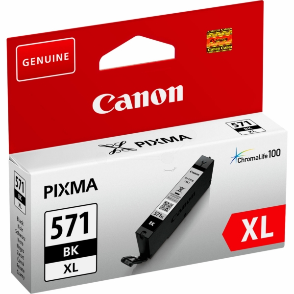 Original Canon 0331C001 / CLI571BKXL Tintenpatrone schwarz