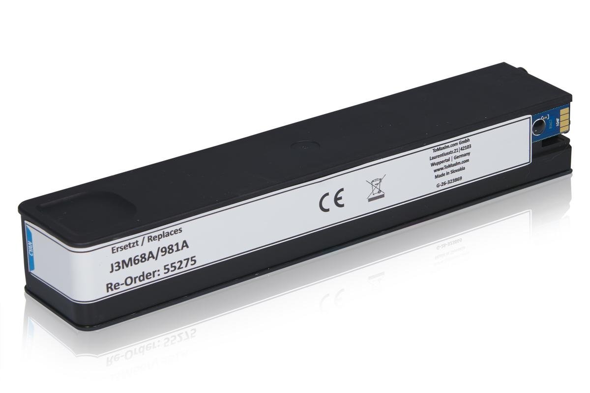 Kompatibel zu HP J3M68A / 981A Tintenpatrone, cyan