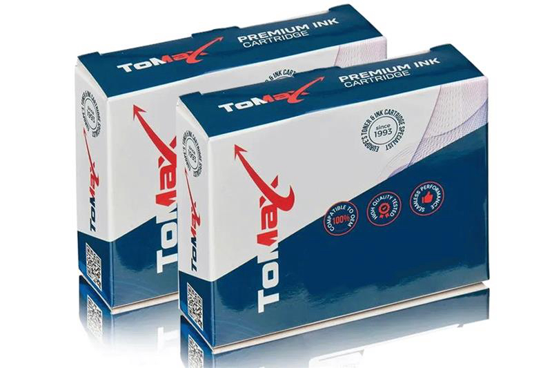 ToMax Multipack ersetzt HP C8765EE / 338 + C8766EE / 343 enthält 2 x Druckkopfpatrone