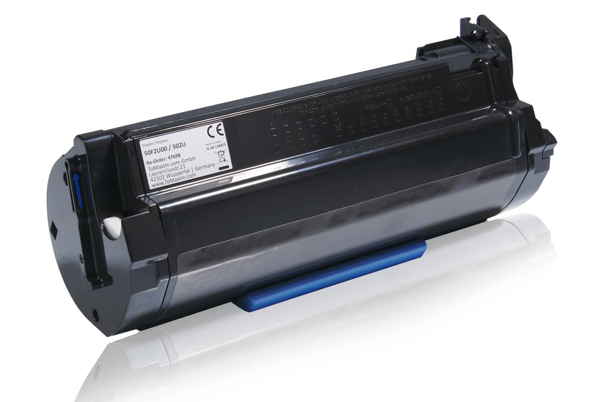 Kompatibel zu Lexmark 50F2U00 / 502U Tonerkartusche, schwarz