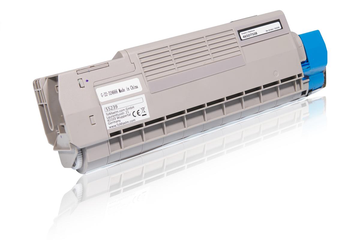 Kompatibel zu OKI 46507508 / C612 Tonerkartusche, schwarz