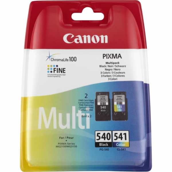 Original Canon 5225B006 / PG540+CL541 Druckkopfpatrone Multipack