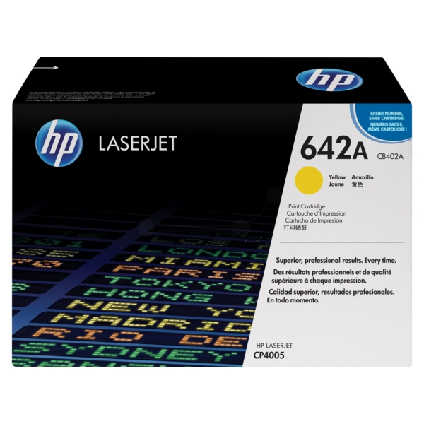 Original HP CB402A / 642A Toner gelb