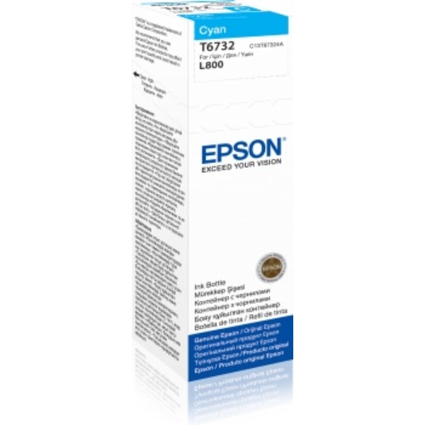 Original Epson C13T 67324A / T6732 Tintenflasche cyan günstig kaufen