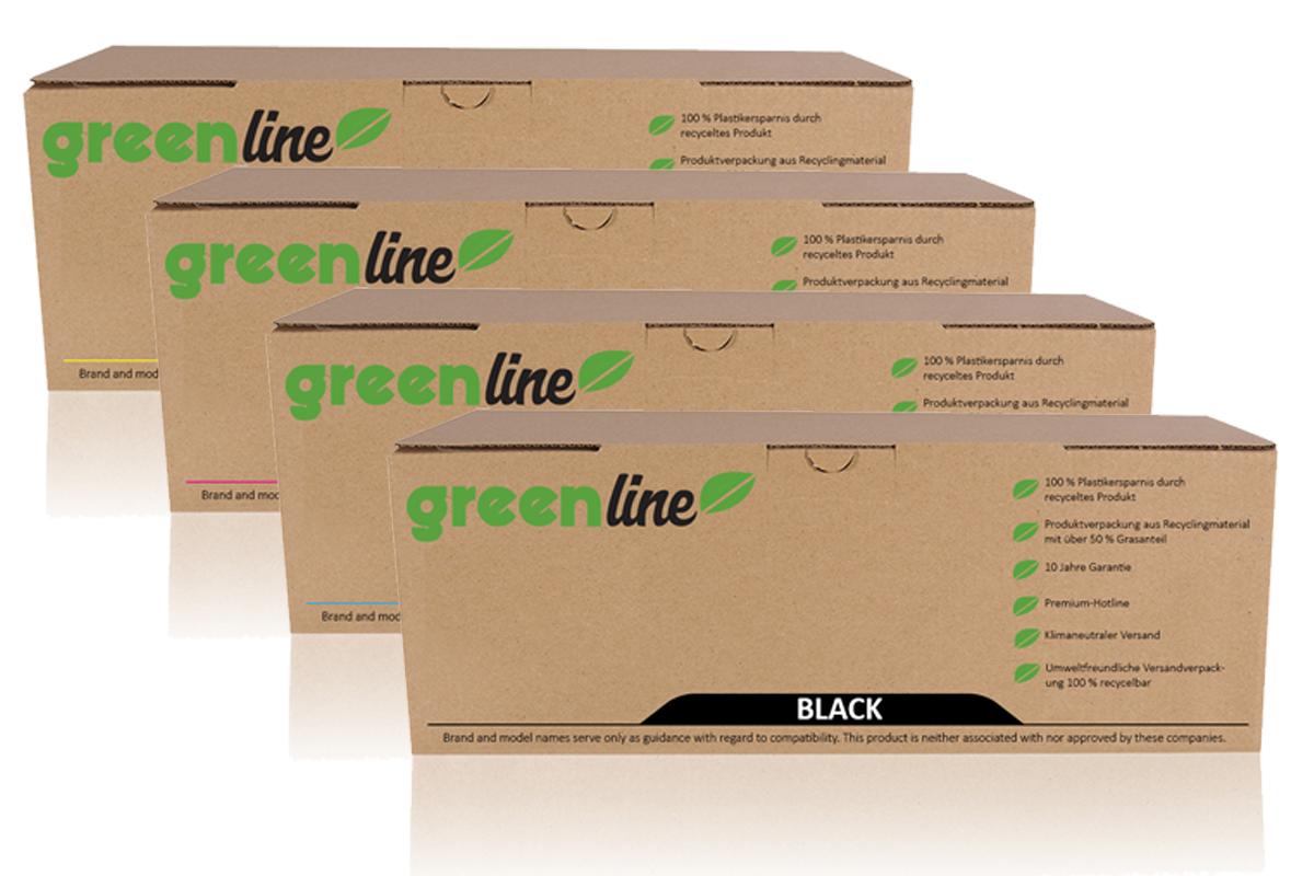 greenline Multipack ersetzt Brother TN-423BK enthält 4x Tonerkartusche