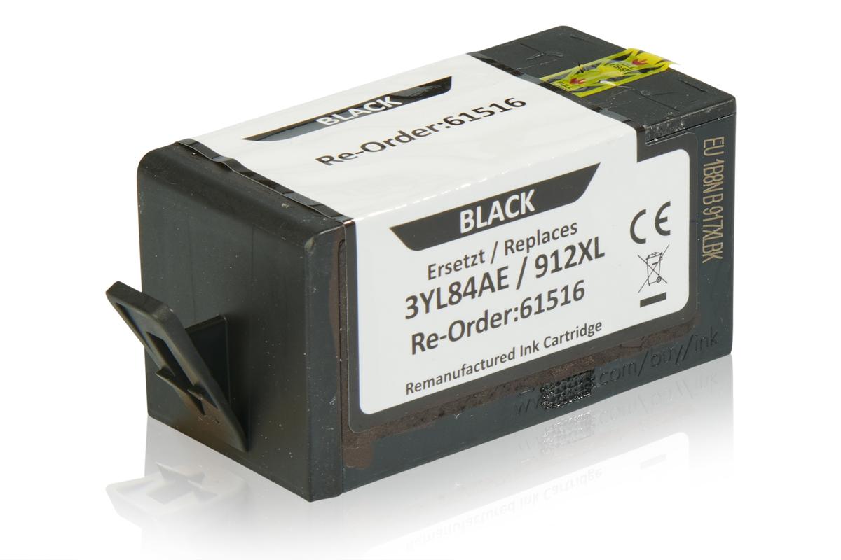 Kompatibel zu HP 3YL84AE / 912XL Tintenpatrone, schwarz
