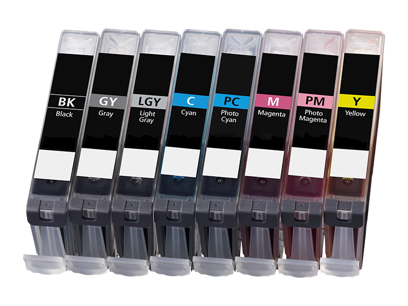 Multipack Kompatibel zu Canon CLI-65 enthält 8x Tintenpatrone