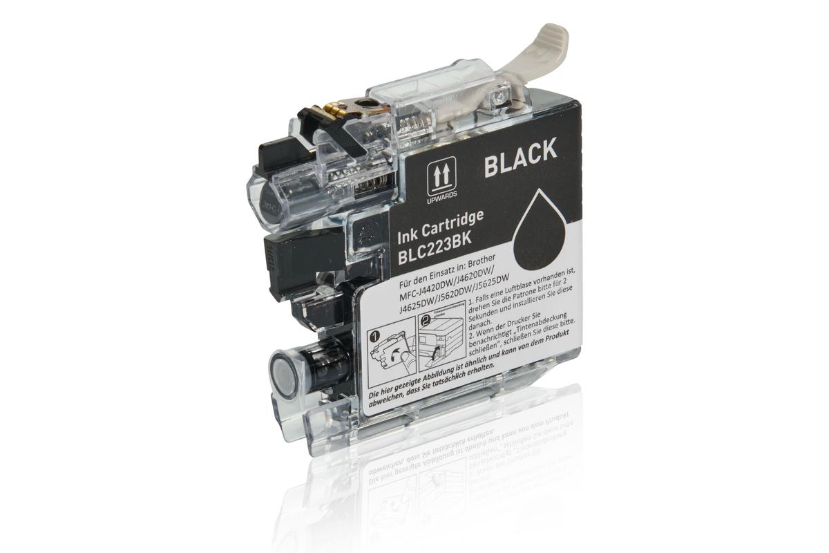 Kompatibel zu Brother LC-221 BK Tintenpatrone, schwarz