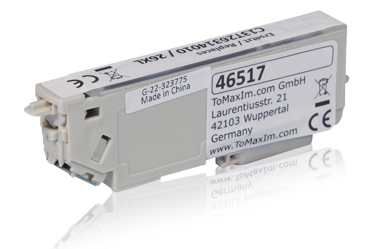 Kompatibel zu Epson C13T26314010 / 26XL XL Tintenpatrone, foto schwarz
