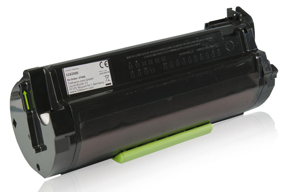 Kompatibel zu Lexmark 51B2X00 Tonerkartusche, schwarz