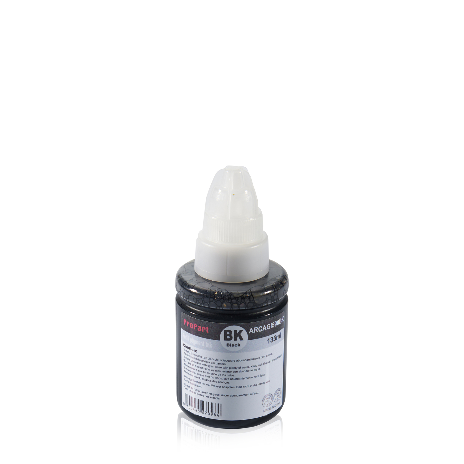 Kompatibel zu Canon 1603 C 001 / GI-590 BK Tintenpatrone, schwarz