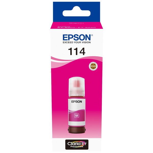 Kompatibel zu Epson C13T 07B340 / 114  Tintenflasche, magenta