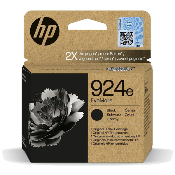 Original HP 4K0V0NE / 924E Druckkopfpatrone schwarz