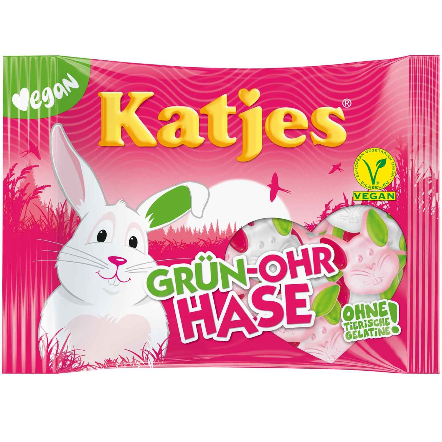 Katjes Grün-Ohr Hase 210g